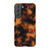 Warm Tortoise Shell Print Tough Phone Case Galaxy S22 Satin [Semi-Matte] exclusively offered by The Urban Flair