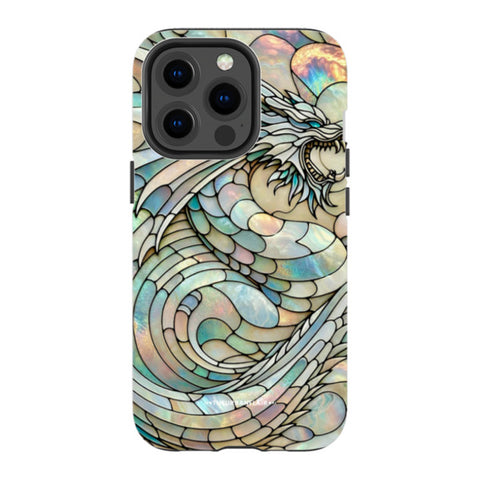 Year of the Dragon Stained Glass Illusion Tough Phone Case
