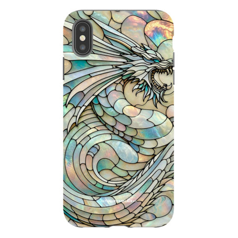 Year of the Dragon Stained Glass Illusion Tough Phone Case