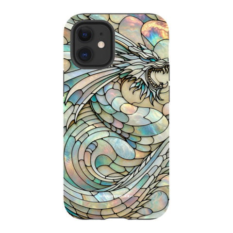 Year of the Dragon Stained Glass Illusion Tough Phone Case