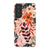 Fall Watercolor Flowers Tough Phone Case Galaxy S21 FE Gloss [High Sheen] exclusively offered by The Urban Flair