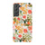 Vintage Floral Hummingbird Tough Phone Case Galaxy S22 Gloss [High Sheen] exclusively offered by The Urban Flair