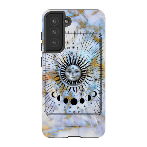 Opal Marble Zodiac Tough Phone Case Galaxy S21 FE Gloss [High Sheen] exclusively offered by The Urban Flair