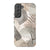 Pale Abstract Shapes Tough Phone Case Galaxy S22 Plus Gloss [High Sheen] exclusively offered by The Urban Flair