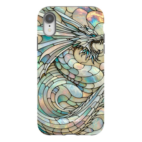 Year of the Dragon Stained Glass Illusion Tough Phone Case