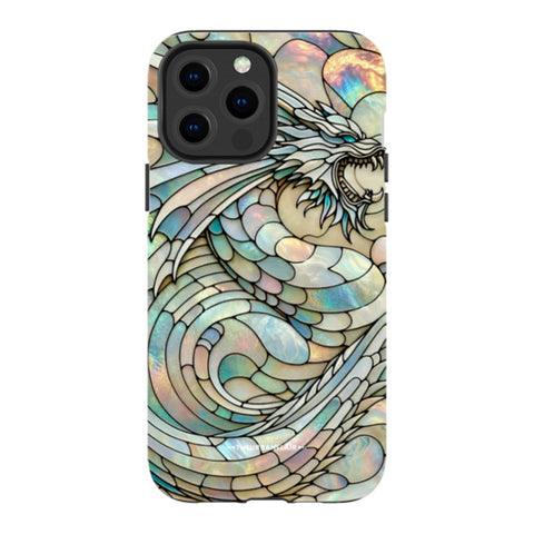 Year of the Dragon Stained Glass Illusion Tough Phone Case