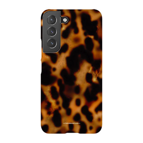 Grunge Tortoise Shell Print Tough Phone Case Galaxy S22 Satin [Semi-Matte] exclusively offered by The Urban Flair
