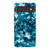 Blue Tortoise Shell Print Tough Phone Case Pixel 6 Satin [Semi-Matte] exclusively offered by The Urban Flair