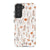 Boho Wildflowers Tough Phone Case Galaxy S21 FE Gloss [High Sheen] exclusively offered by The Urban Flair