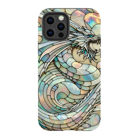 Year of the Dragon Stained Glass Illusion Tough Phone Case