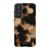 Creamy Tortoise Shell Tough Phone Case Galaxy S21 FE Gloss [High Sheen] exclusively offered by The Urban Flair