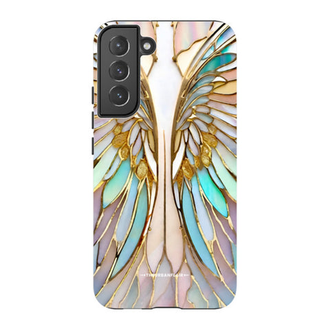 Angel Wings Stained Glass Illusion Tough Phone Case