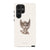 Minimal Off White Baby Angel Tough Phone Case Galaxy S22 Ultra Gloss [High Sheen] exclusively offered by The Urban Flair