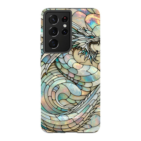 Year of the Dragon Stained Glass Illusion Tough Phone Case