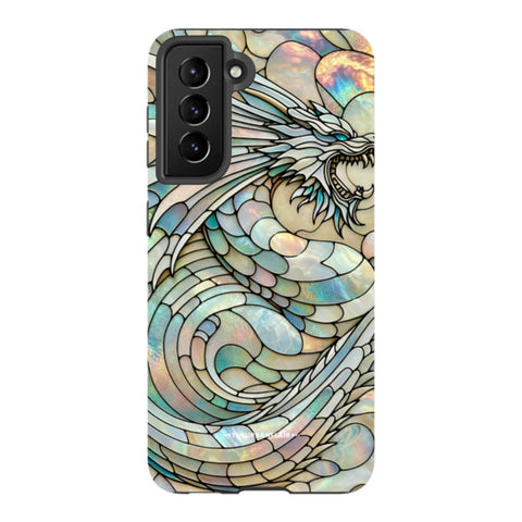 Year of the Dragon Stained Glass Illusion Tough Phone Case