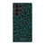 Emerald Leopard Print Tough Phone Case Galaxy S22 Ultra Gloss [High Sheen] exclusively offered by The Urban Flair