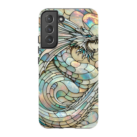 Year of the Dragon Stained Glass Illusion Tough Phone Case