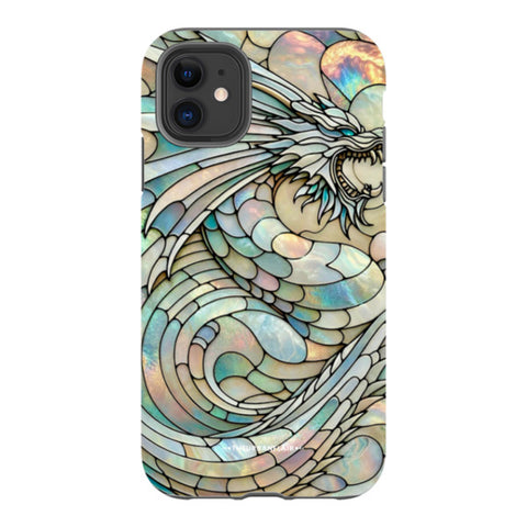 Year of the Dragon Stained Glass Illusion Tough Phone Case