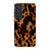 Grunge Tortoise Shell Print Tough Phone Case Galaxy S21 FE Gloss [High Sheen] exclusively offered by The Urban Flair