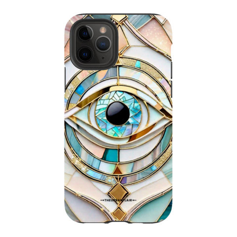 Mystic Eye Stained Glass Illusion Tough Phone Case