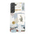 Aesthetic Blue Collage Tough Phone Case Galaxy S22 Satin [Semi-Matte] exclusively offered by The Urban Flair