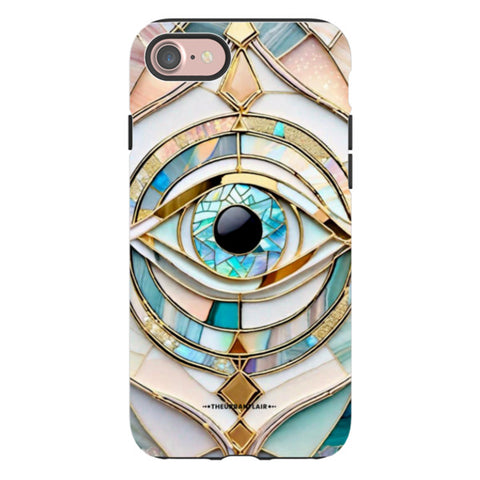 Mystic Eye Stained Glass Illusion Tough Phone Case