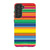 Rainbow Serape Tough Phone Case Galaxy S21 FE Satin [Semi-Matte] exclusively offered by The Urban Flair