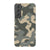 Textured Camo Print Tough Phone Case Galaxy S22 Satin [Semi-Matte] exclusively offered by The Urban Flair