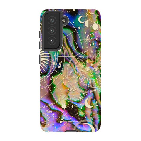 Abalone Zodiac Tough Phone Case Galaxy S21 FE Satin [Semi-Matte] exclusively offered by The Urban Flair