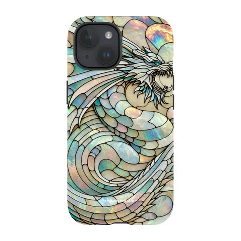 Year of the Dragon Stained Glass Illusion Tough Phone Case