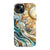 Waves & Sun Rays Stained Glass Illusion Tough Phone Case
