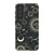 Charcoal Celestial Zodiac Tough Phone Case Galaxy S21 FE Gloss [High Sheen] exclusively offered by The Urban Flair
