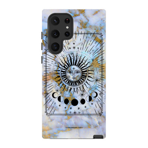 Opal Marble Zodiac Tough Phone Case Galaxy S22 Ultra Satin [Semi-Matte] exclusively offered by The Urban Flair