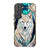 Mystic Wolf Spirit Animal Stained Glass Illusion Tough Phone Case