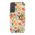 Vintage Floral Hummingbird Tough Phone Case Galaxy S22 Plus Gloss [High Sheen] exclusively offered by The Urban Flair