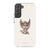 Minimal Off White Baby Angel Tough Phone Case Galaxy S22 Plus Gloss [High Sheen] exclusively offered by The Urban Flair