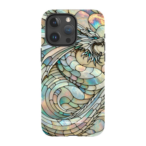 Year of the Dragon Stained Glass Illusion Tough Phone Case
