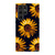 Black Sunflower Tough Phone Case Galaxy S22 Ultra Gloss [High Sheen] exclusively offered by The Urban Flair