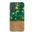 Botanical Wood Print Tough Phone Case Galaxy S22 Satin [Semi-Matte] exclusively offered by The Urban Flair