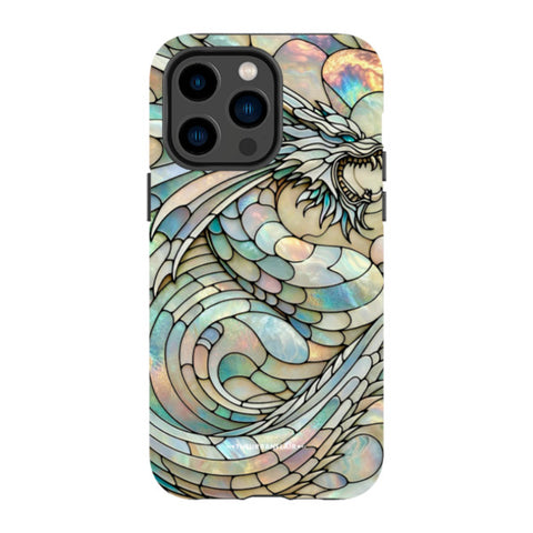 Year of the Dragon Stained Glass Illusion Tough Phone Case