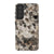 Cool Brown Tortoise Shell Print Tough Phone Case Galaxy S21 FE Satin [Semi-Matte] exclusively offered by The Urban Flair