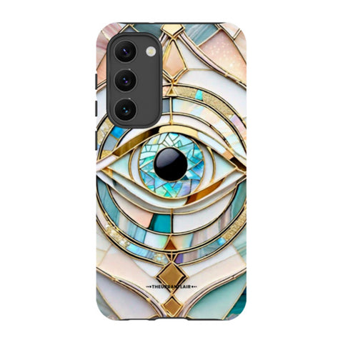 Mystic Eye Stained Glass Illusion Tough Phone Case