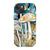 Mushroom Stained Glass Illusion Tough Phone Case