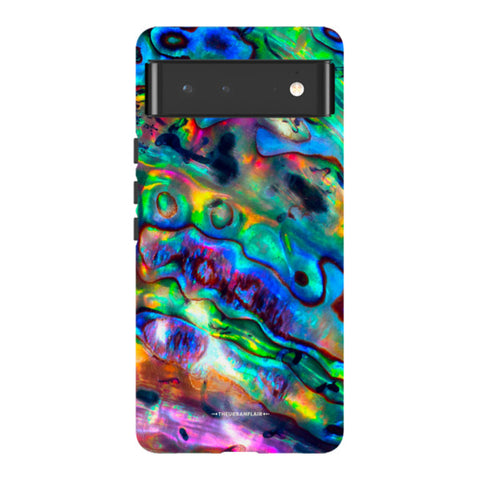 Abalone Shell Tough Phone Case Pixel 6 Satin [Semi-Matte] exclusively offered by The Urban Flair