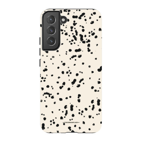 Dalmatian Spots Tough Phone Case Galaxy S22 Plus Gloss [High Sheen] exclusively offered by The Urban Flair
