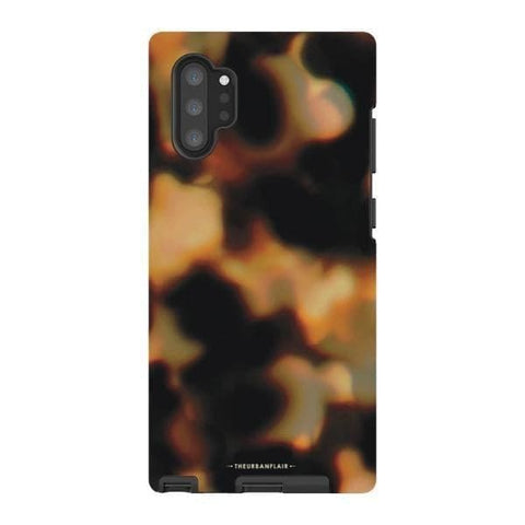 Galaxy Note 10 Plus Satin (Semi-Matte) Layered Tortoise Shell Tough Phone Case - The Urban Flair