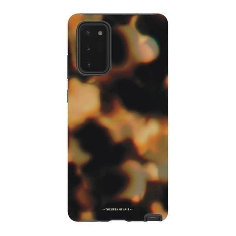 Galaxy Note 20 Satin (Semi-Matte) Layered Tortoise Shell Tough Phone Case - The Urban Flair