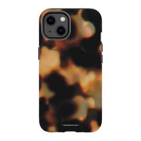 iPhone 13 Gloss (High Sheen) Layered Tortoise Shell Tough Phone Case - The Urban Flair
