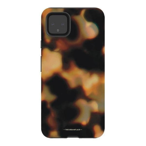 Pixel 4XL Gloss (High Sheen) Layered Tortoise Shell Tough Phone Case - The Urban Flair