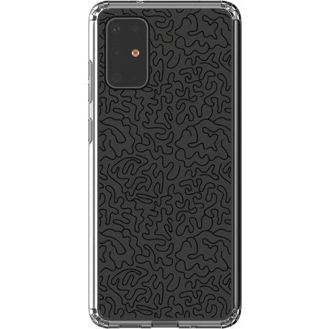 Line Art Doodles Clear Phone Case for your Galaxy S20 Plus exclusively at The Urban Flair
